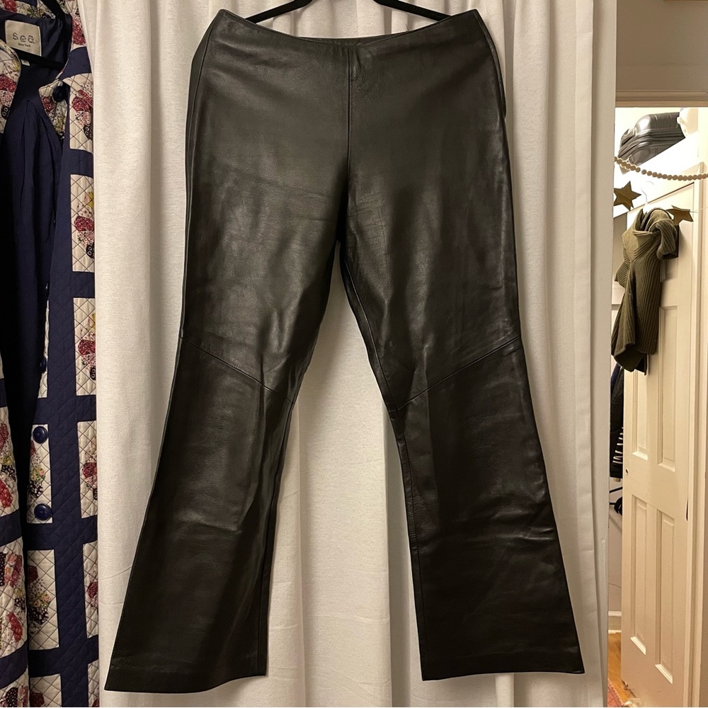 Vintage Danier leather pants, size 6